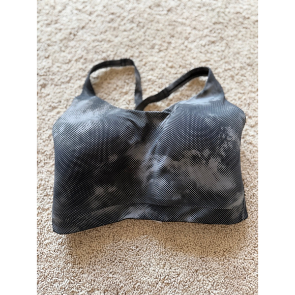 Athleta Other - Athleta 36DD Advance Sports Bra Black and Gray Pattern EUC